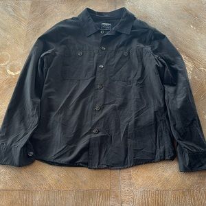 Abercrombie and Fitch Men’s Large Black Button Up.